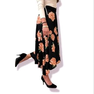 Apt 9 Asymmetrical Maxi Skirt. NWT. S